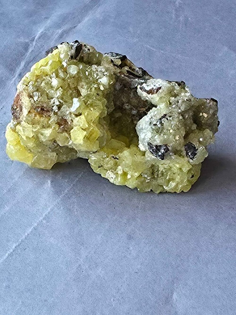 Min&eacute;ral Pyromorphite Jaune RDC Katanga 38g 