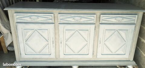 Buffet Vintage en Bois Peint 0 �pernay (51)
