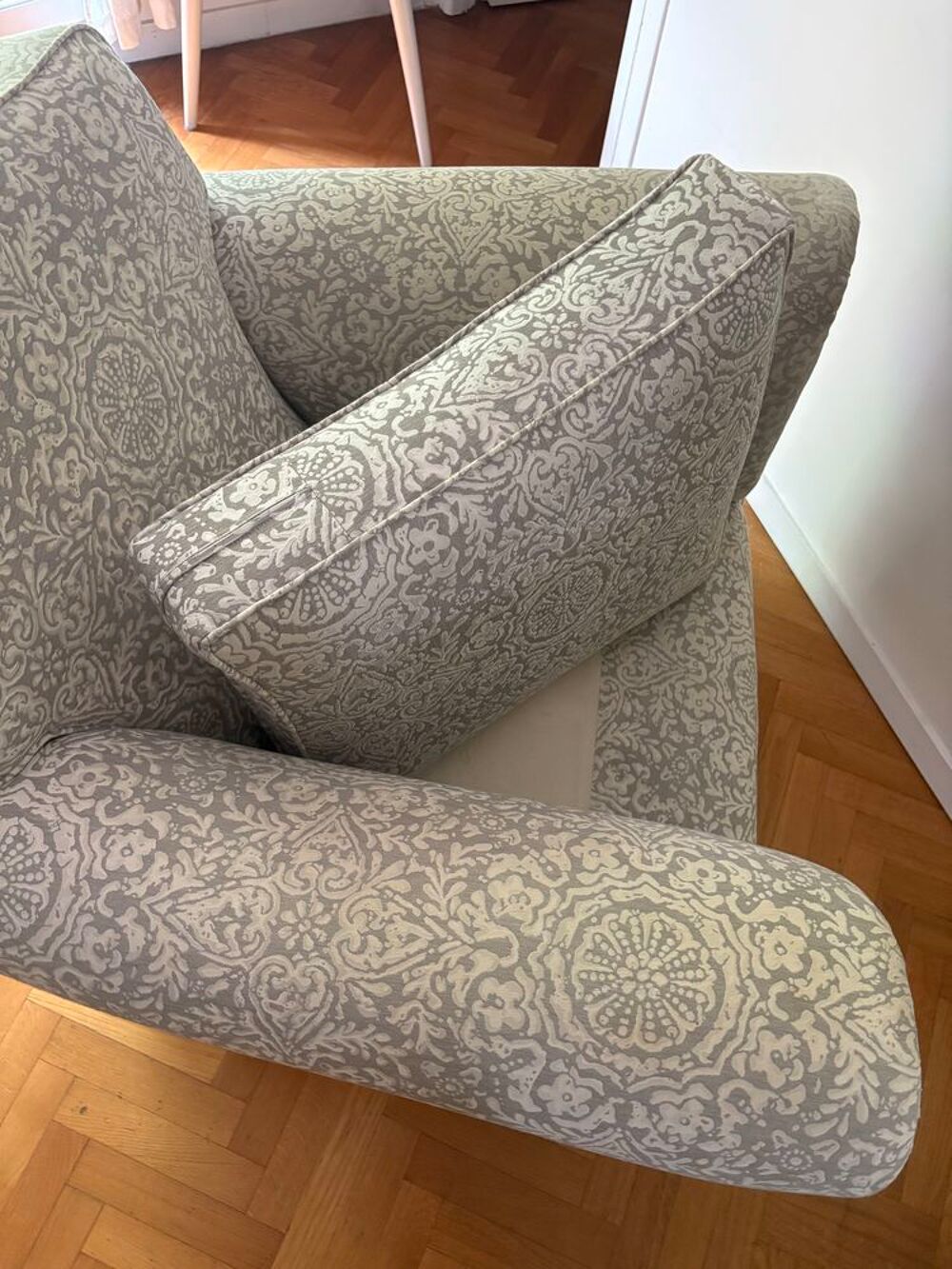 2 fauteuils club inspiration L XV ann&eacute;e 40 restaur&eacute;s Meubles