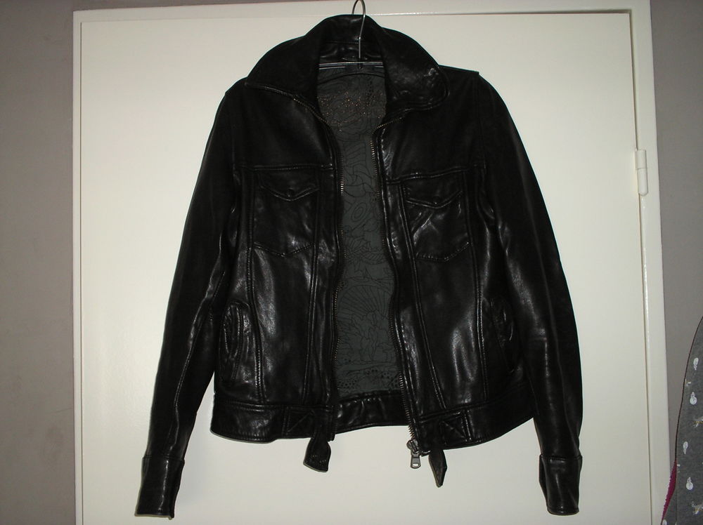 blouson en cuir Vêtements