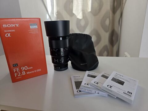 Objectif Sony 90mm F 2.8 Macro G OSS Gelos (64)