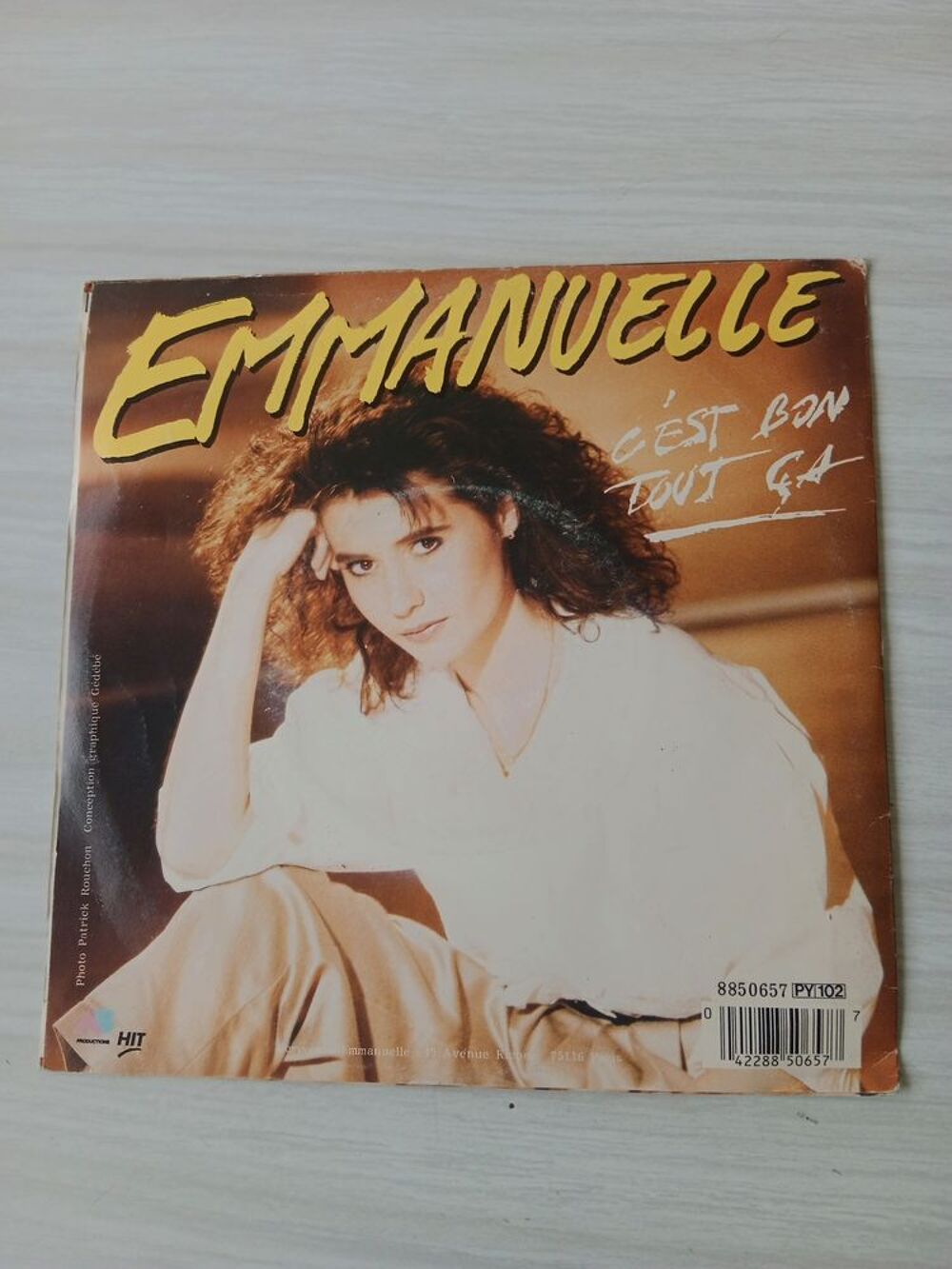 45 tours EMMANUELLE Premier baiser CD et vinyles