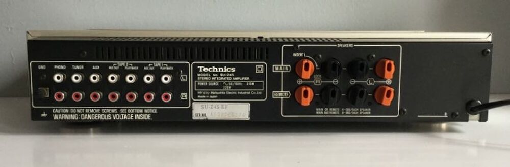 Ampli TECHNICS SU-Z45 - vintage Audio et hifi