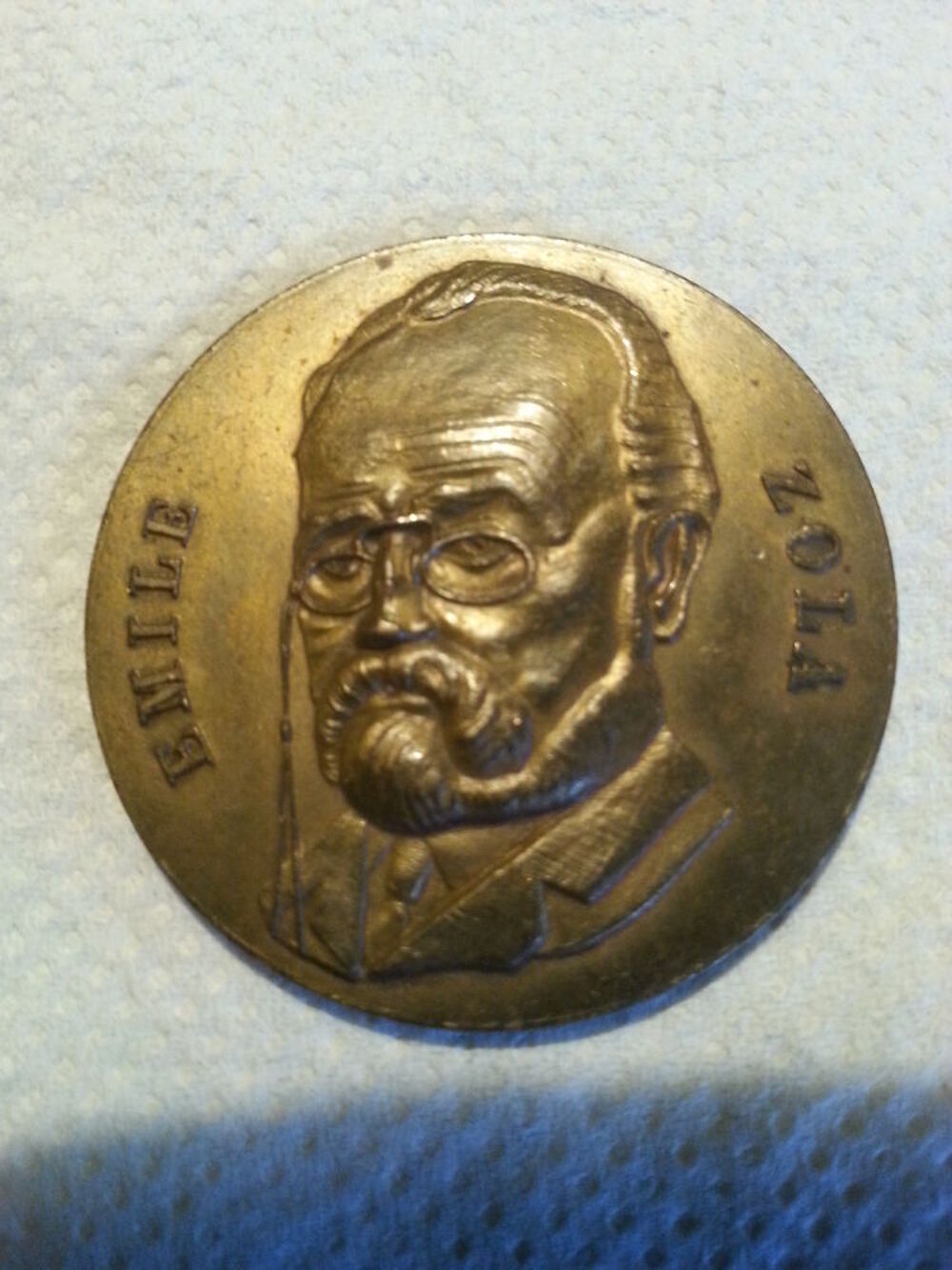 m&eacute;daille emile zola 