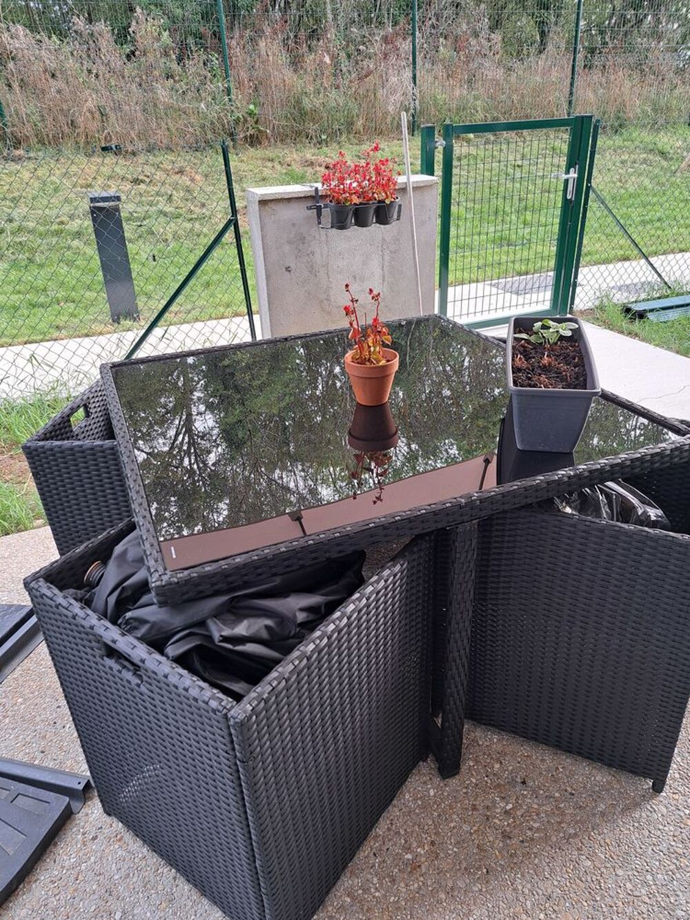 ensemble table de jardin Jardin