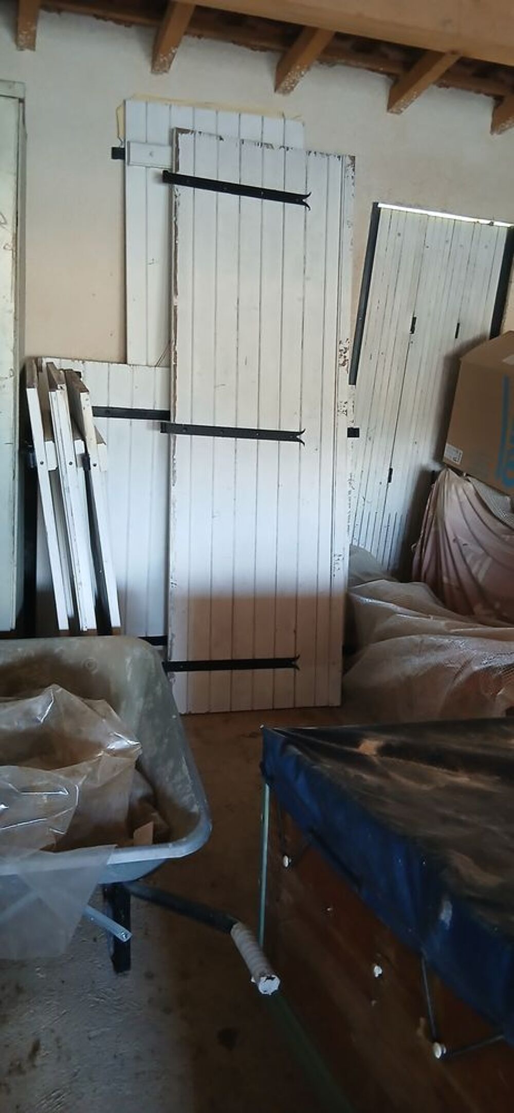 Volet occasion pour r&eacute;novation maison Bricolage