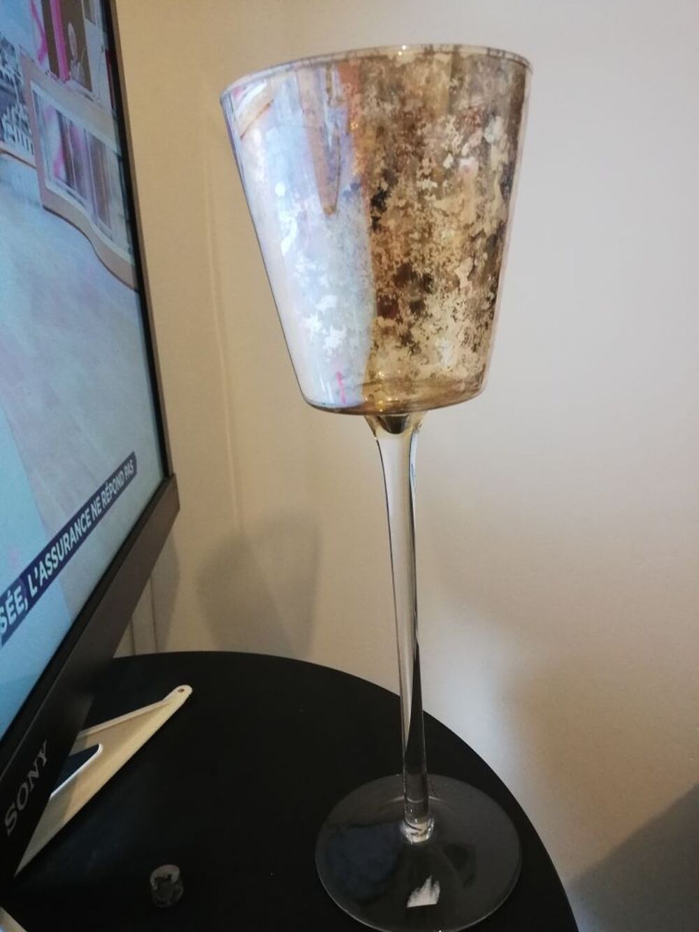 Verre &agrave; pied Décoration