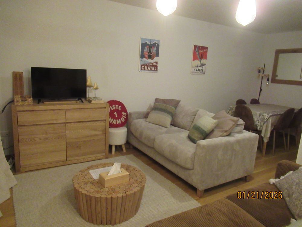   Appartement meublé pour 4  neuf Centre de Chatel avec garage Rhône-Alpes, Châtel (74390)