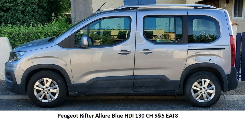 Rifter Standard BlueHDi 130 S&S EAT8 Allure 2020 occasion 13310 Saint-Martin-de-Crau
