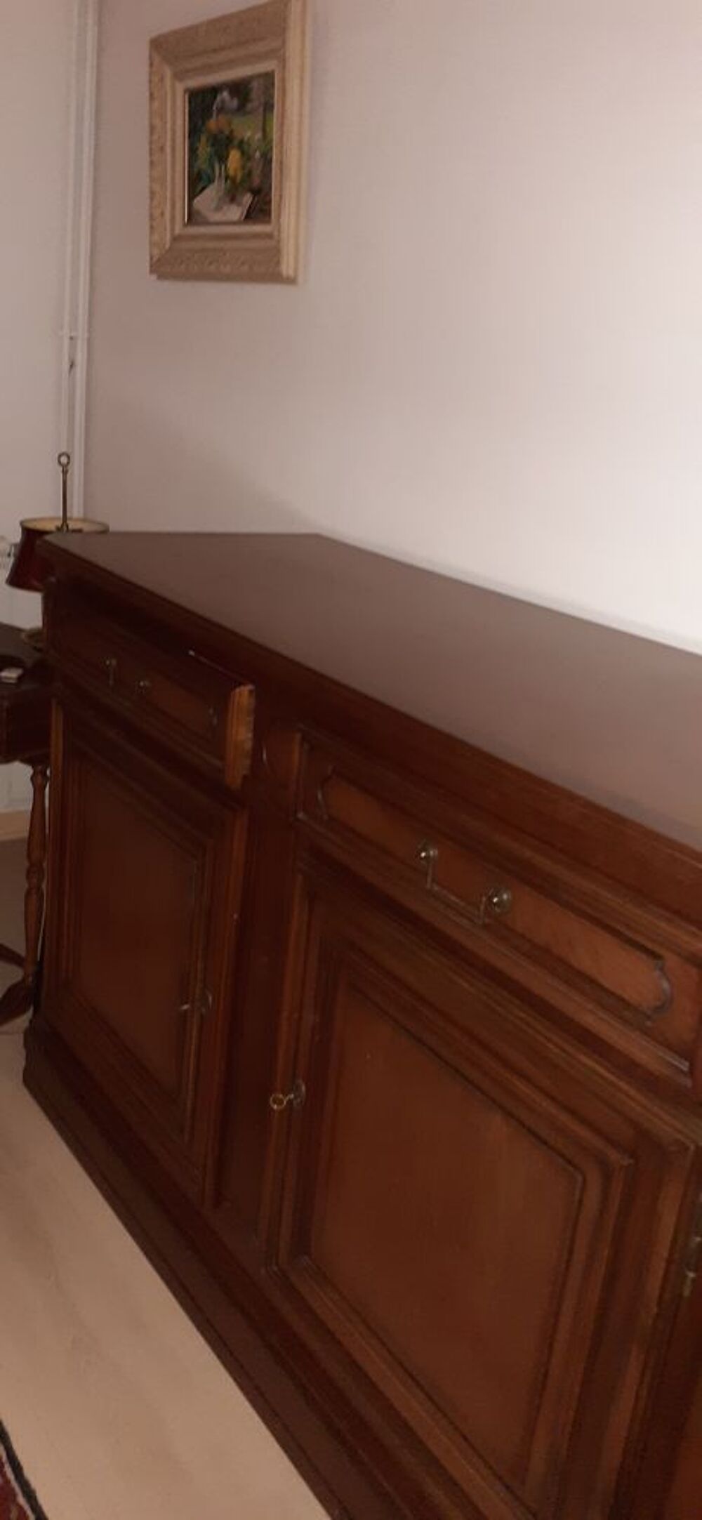 Buffet bas enfilade de style Louis XVI 3 portes Meubles