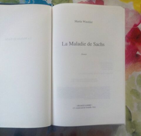 LA MALADIE DE SACHS de Martin WINCKLER Ed. France Loisirs 2 Bubry (56)