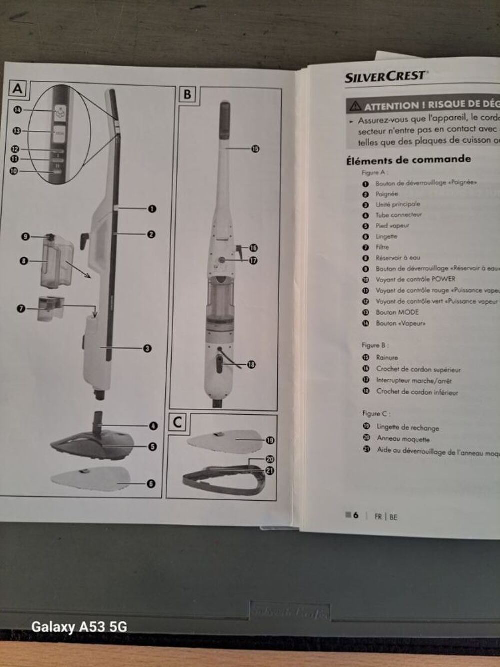 BALAIS ELECTRIQUE A VAPEUR Electroménager