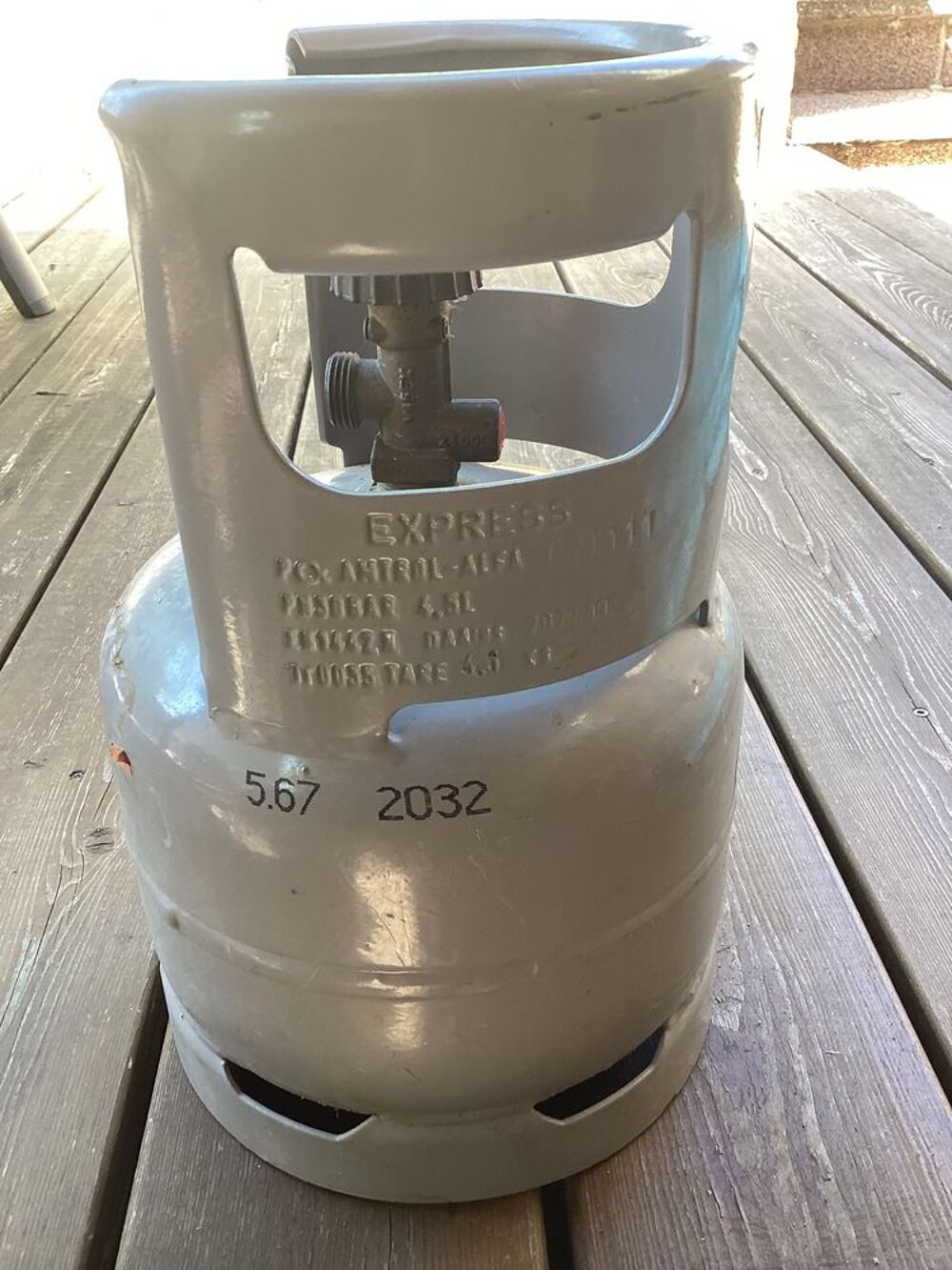 Bouteille de gaz zingueur Bricolage