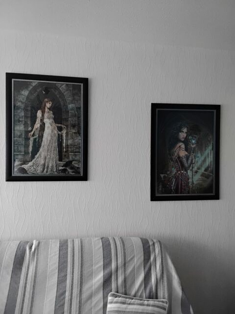 Deux Tableaux gothique en puzzle 80 Nevers (58)