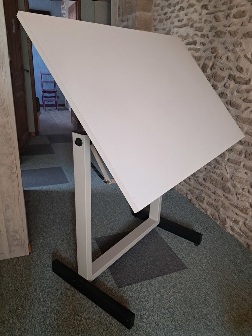 Bureau &agrave; dessin inclinable r&eacute;glable Meubles