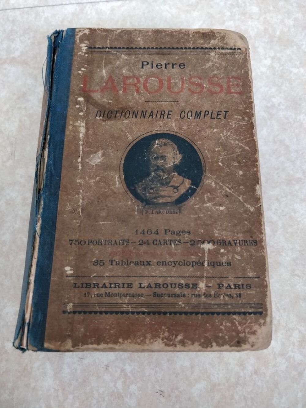 dictionnaire Complet illustr&eacute; Pierre Larousse 1904 Livres et BD