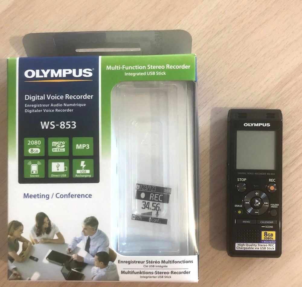Enregistreur Audio OLYMPUS WS-853 Audio et hifi