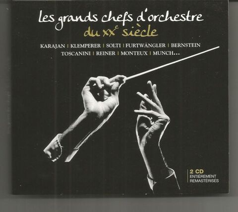 Coffret 2 CD Les grands chefs d'orchestre du XXe sicle 10 Montauban (82)