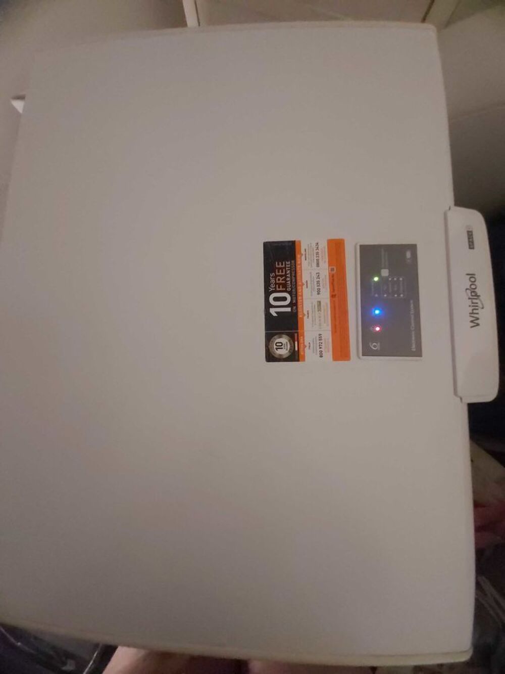 Cong&eacute;lateur Whirlpool 6e sens coffre Electroménager
