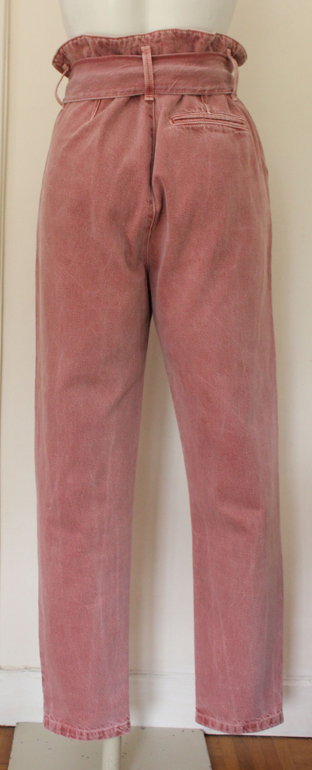 Pantalon ceintur&eacute; taille haute SEZANE T.38 Fr Vêtements