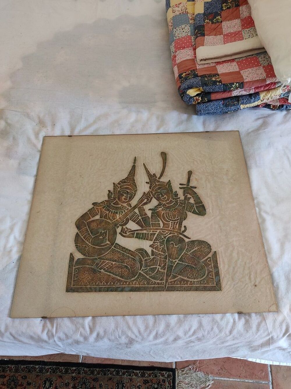 Tableau tha&iuml;landais Décoration
