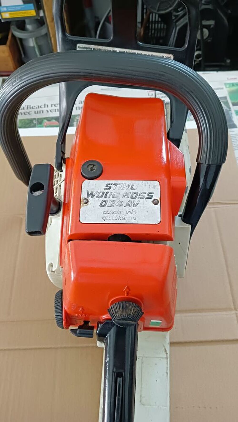   tronçonneuse sthil wood boss 024av  
