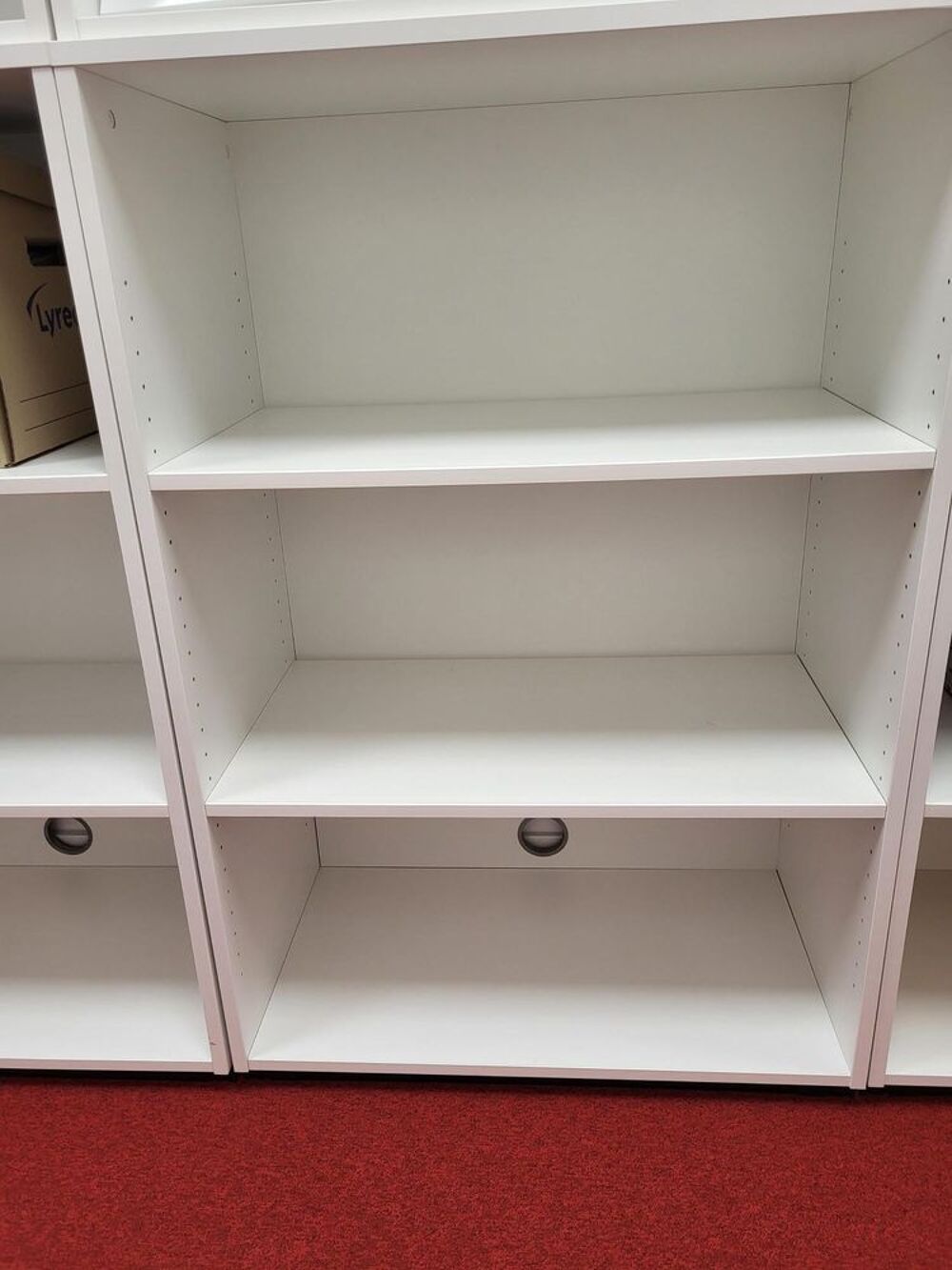 Meuble blanc Ikea (mod&egrave;le Galant) 2 &eacute;tag&egrave;res Meubles
