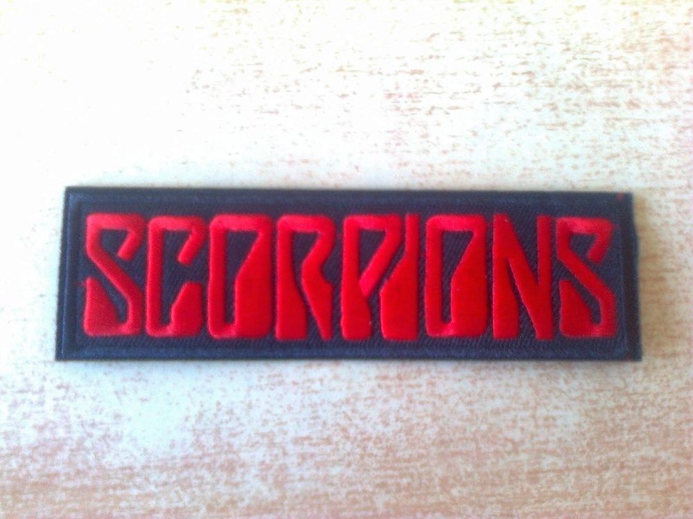 &eacute;cusson groupe de hard rock scorpions
thermocollant 