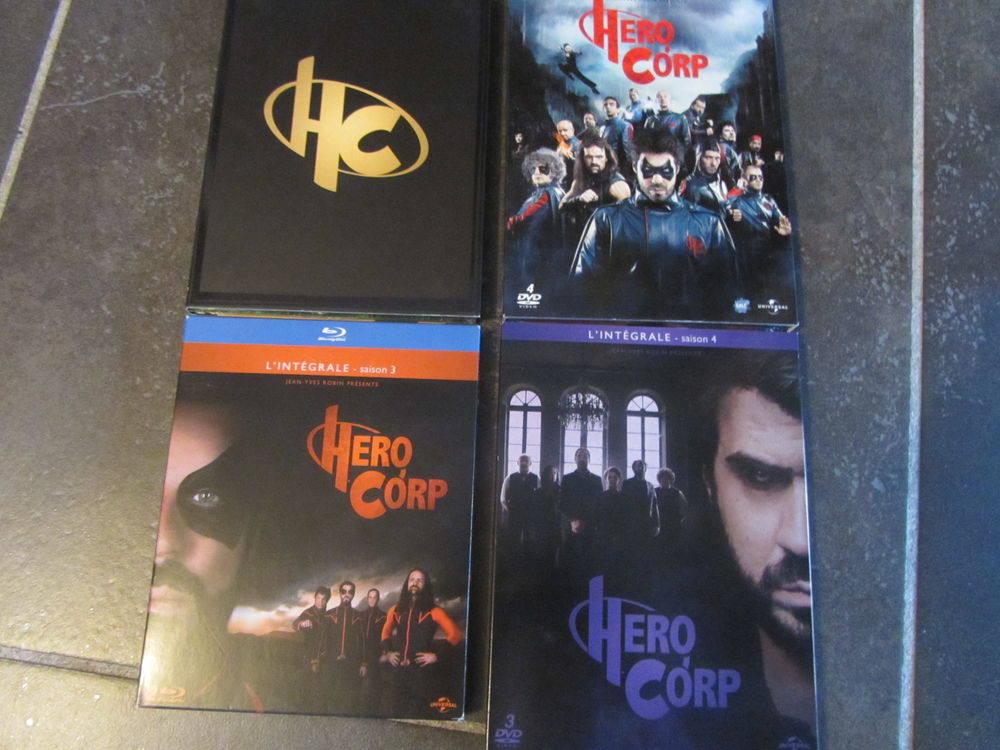 S&eacute;ries TV Alphas, R&eacute;volution, Hero Corp DVD et blu-ray