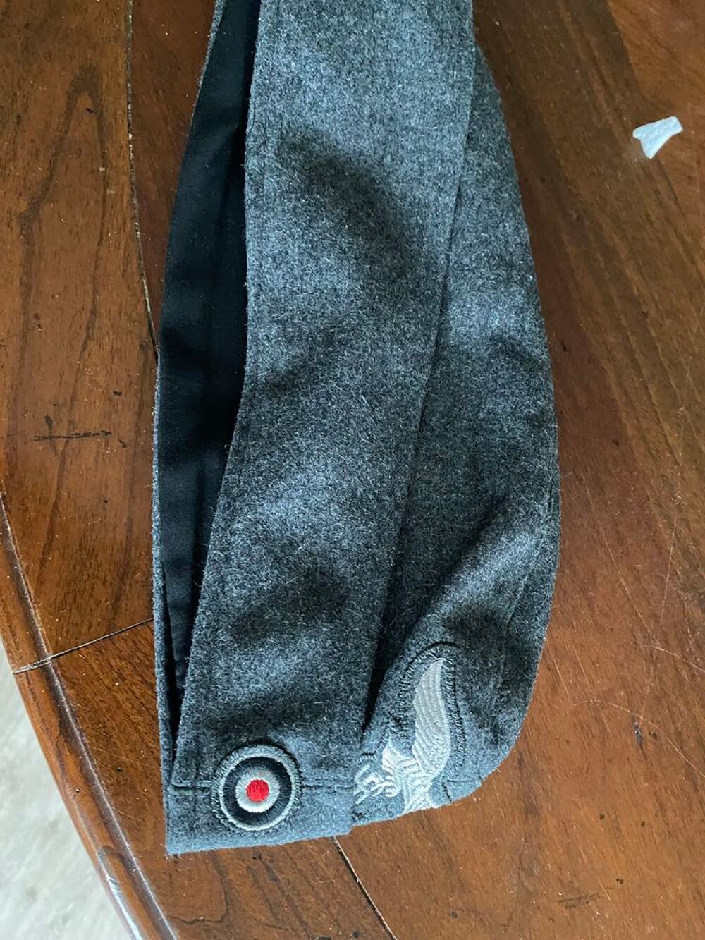 CALOT DE CAMPAGNE OFFICIER LUFTWAFFE ALLEMAND AUTHENTIQUE 
