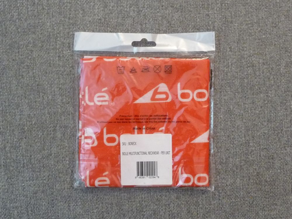 Tissu Multifunctional Neckwear Microfibre Rouge Logo Boll&eacute; Vêtements