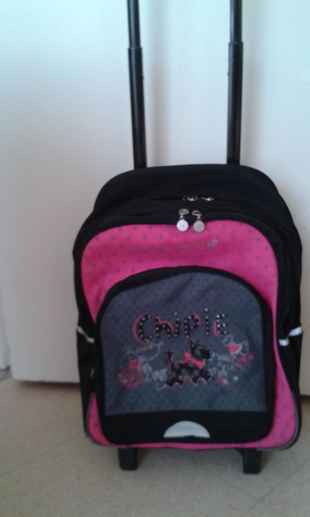 Cartable roulette chipie new arrivals