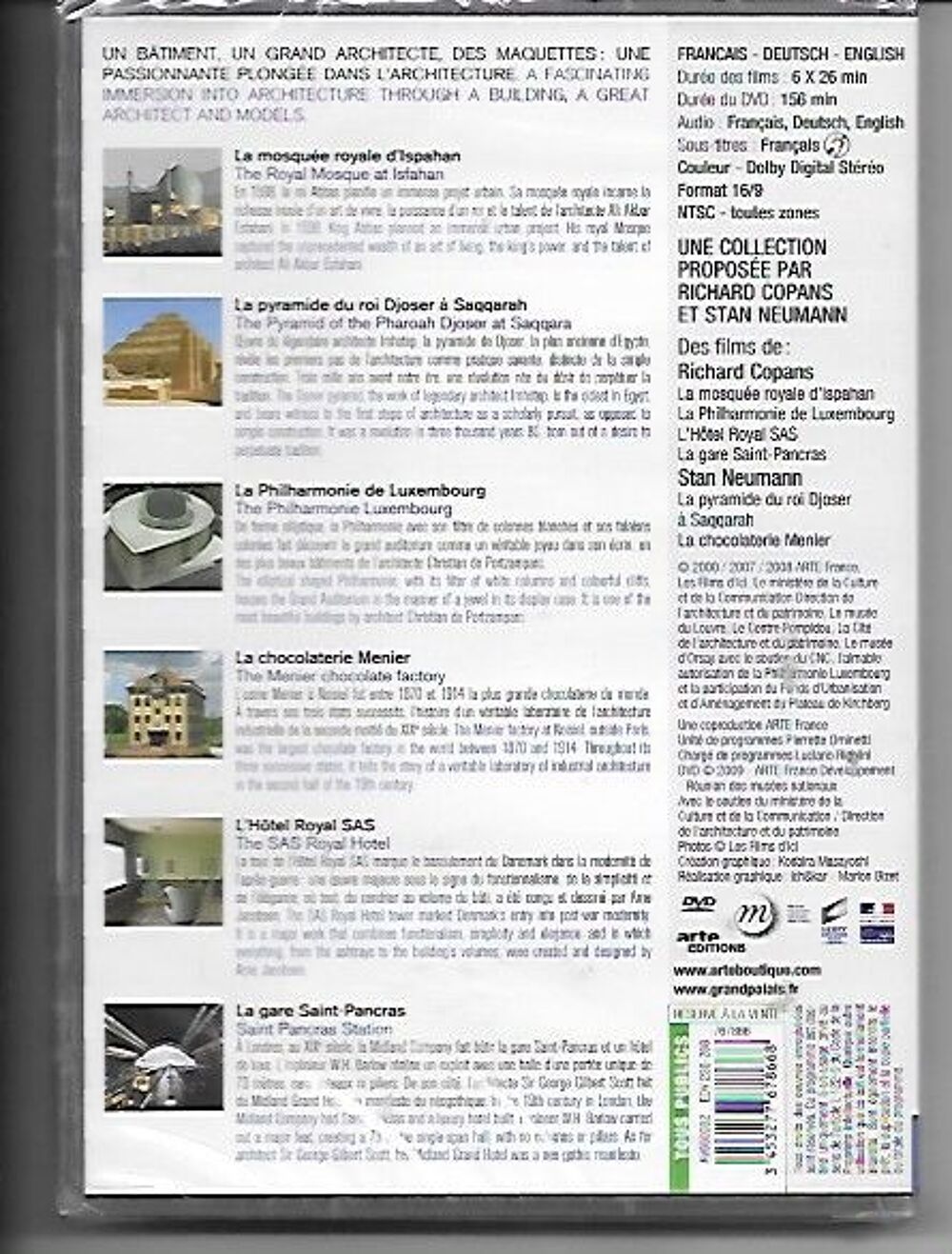 Architectures - Volume 6 - DVD DVD et blu-ray