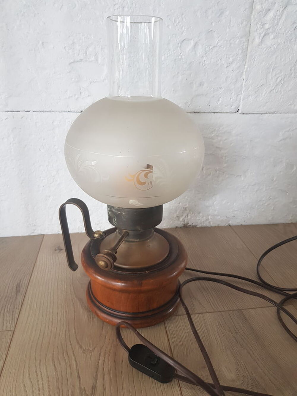 Lampe fa&ccedil;on lampe a p&eacute;trole Dcoration