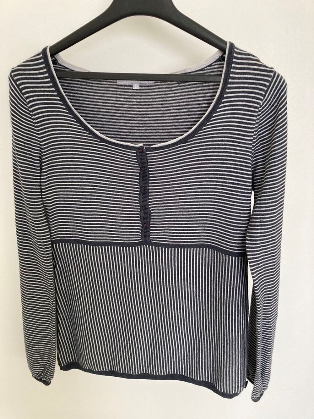 Pull rayures marine/blanc Vêtements