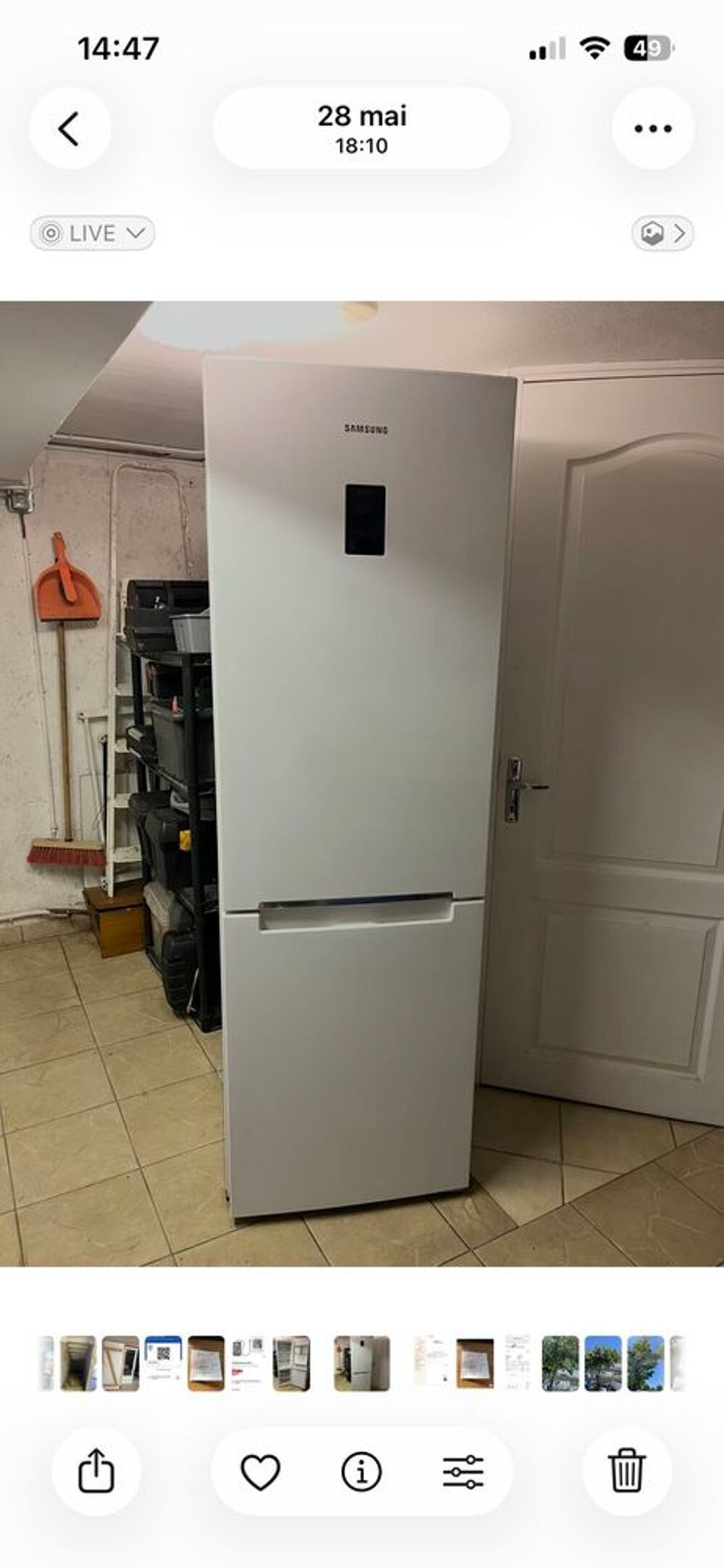 refrigerateur-congelateur SAMSUNG Electroménager
