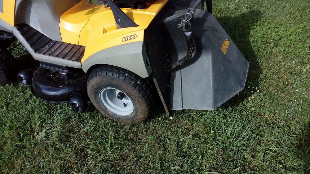tracteur tondeuse avec ramassage moteur NEUF Jardin