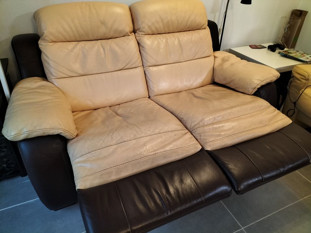 Canap&eacute; cuir relax Meubles