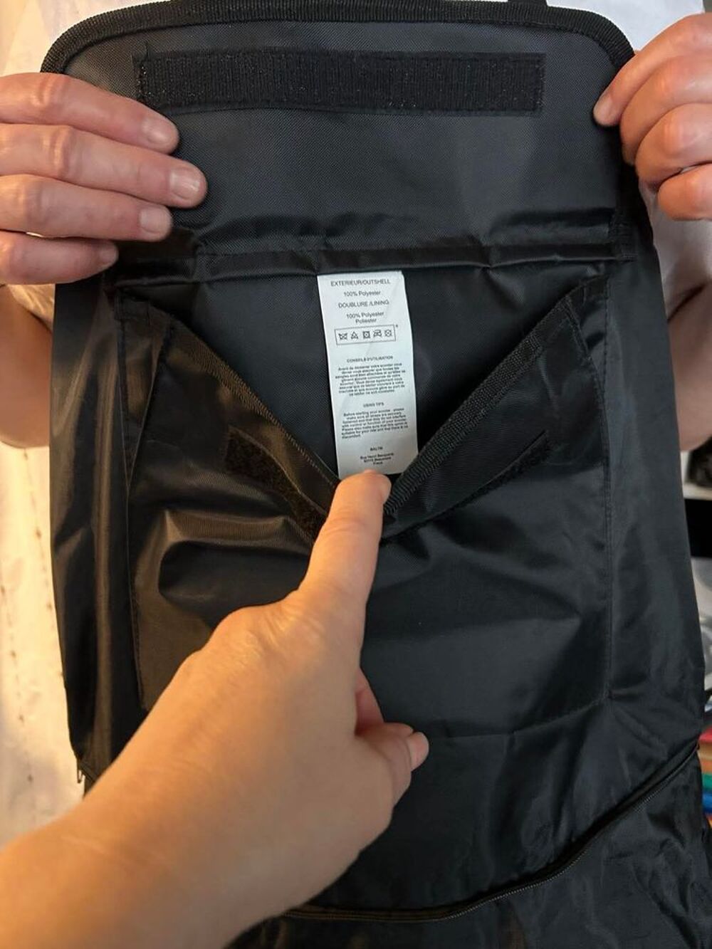 Tablier anti pluie moto/scooter Sports