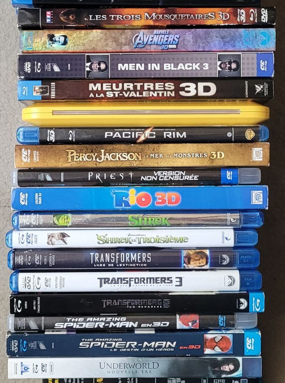 Bluray 3D (MAJ-06-2026) DVD et blu-ray