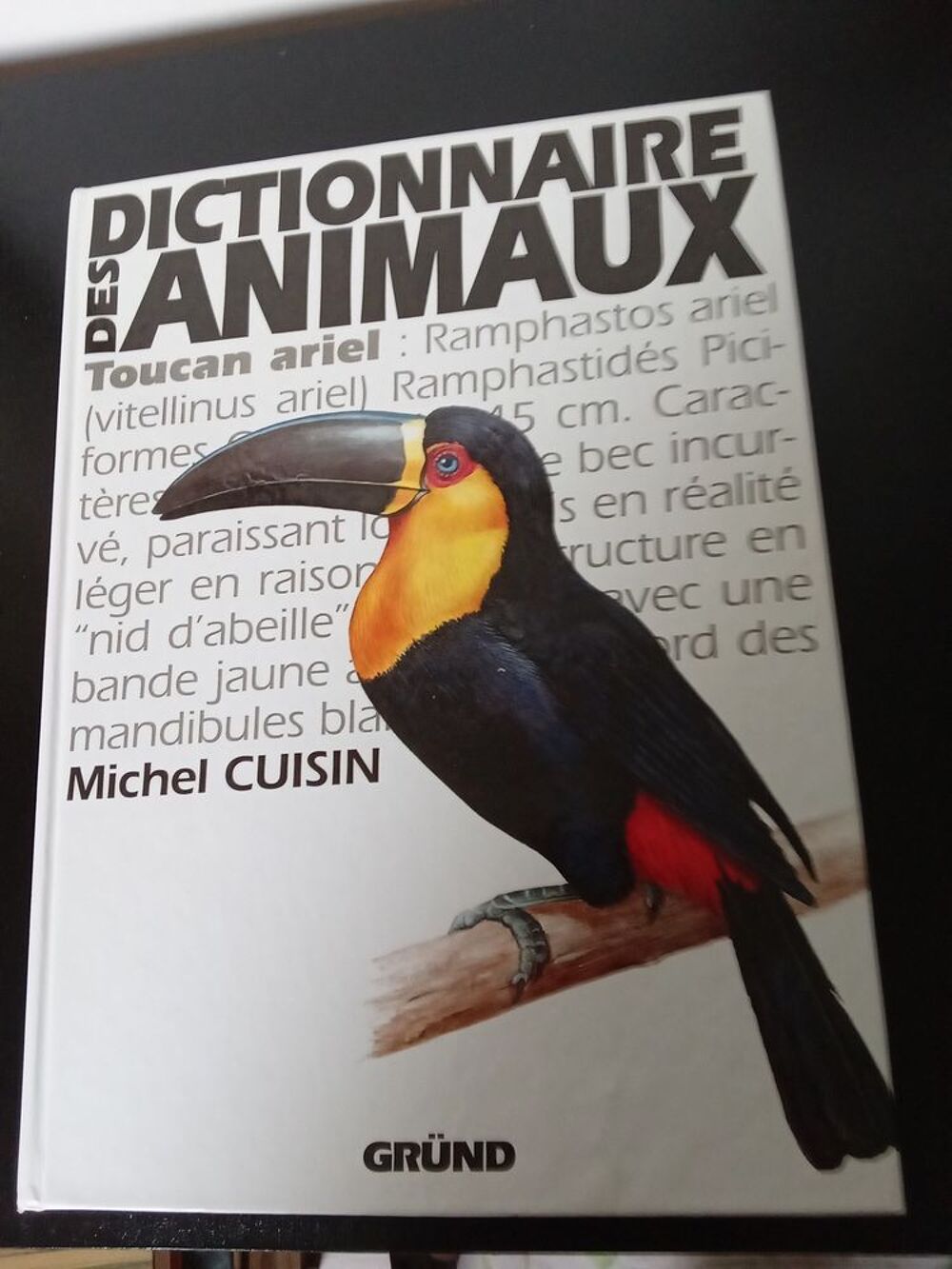 Dictionnaire des animaux Livres et BD