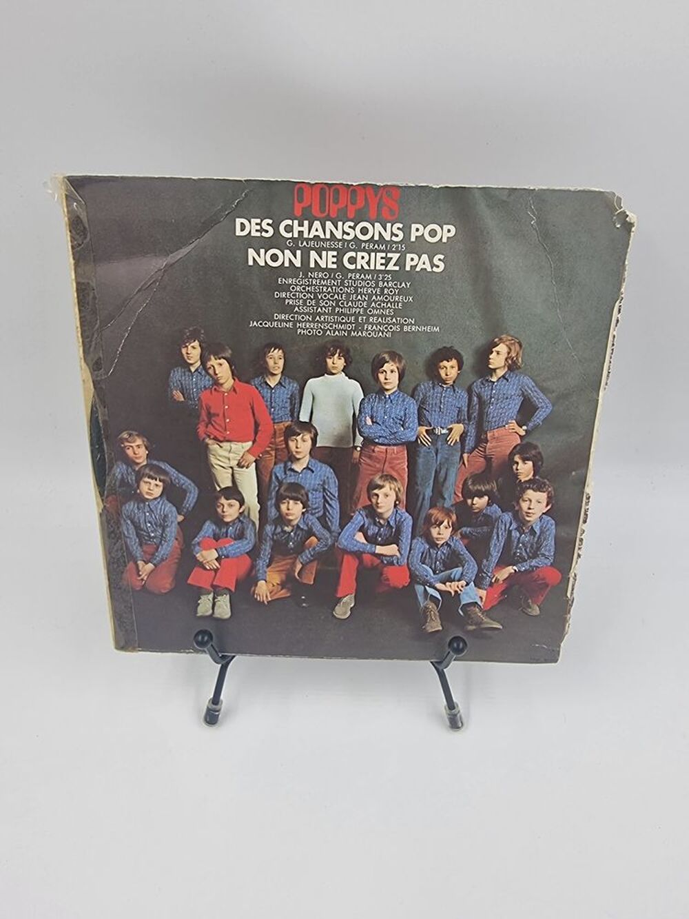 Vinyle 45 tours Poppys : Des Chansons Pop / Non ne Criez pas CD et vinyles