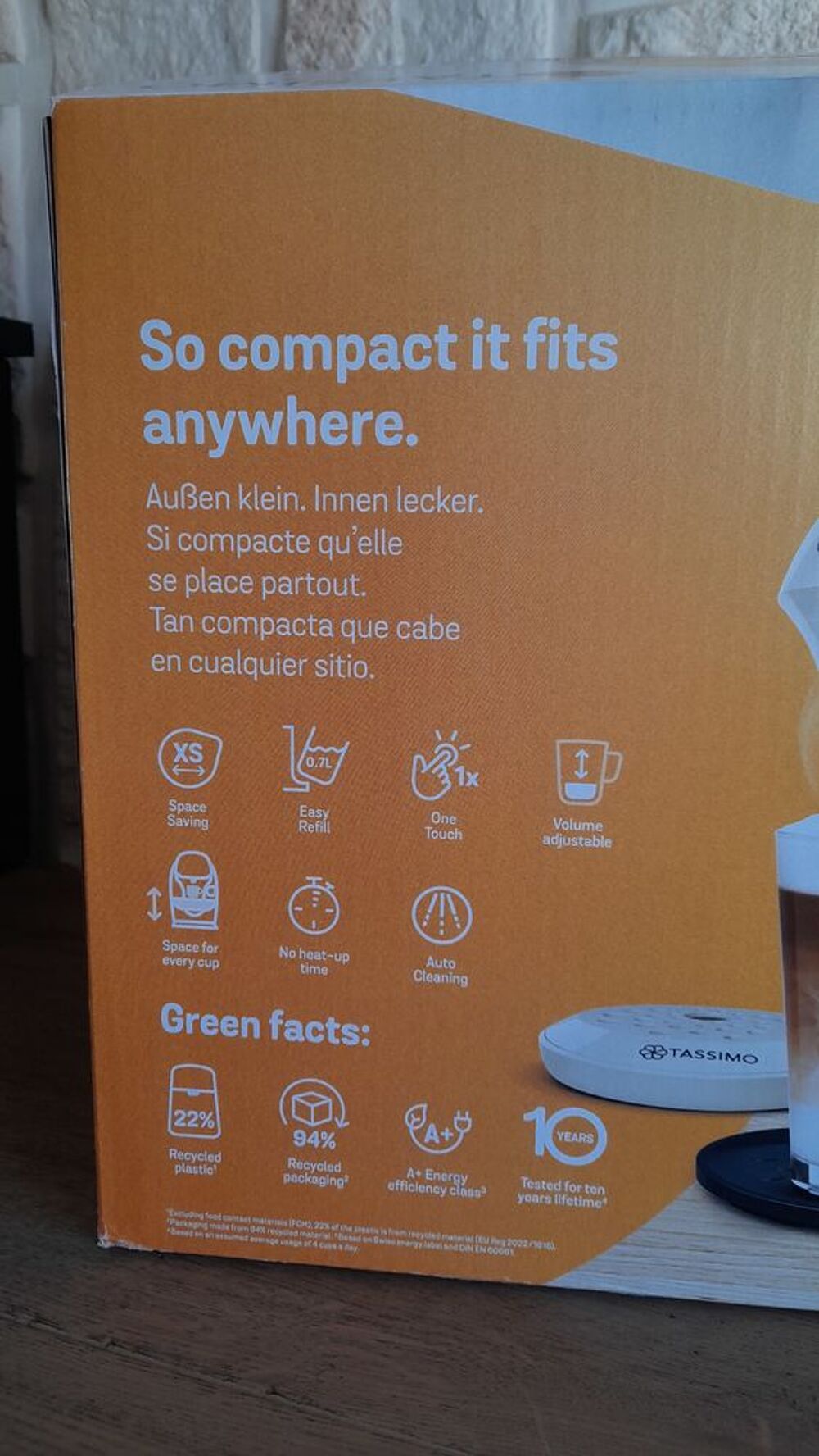 Cafeti&egrave;re &agrave; dosettes Bosch Tassimo neuve Electrom�nager