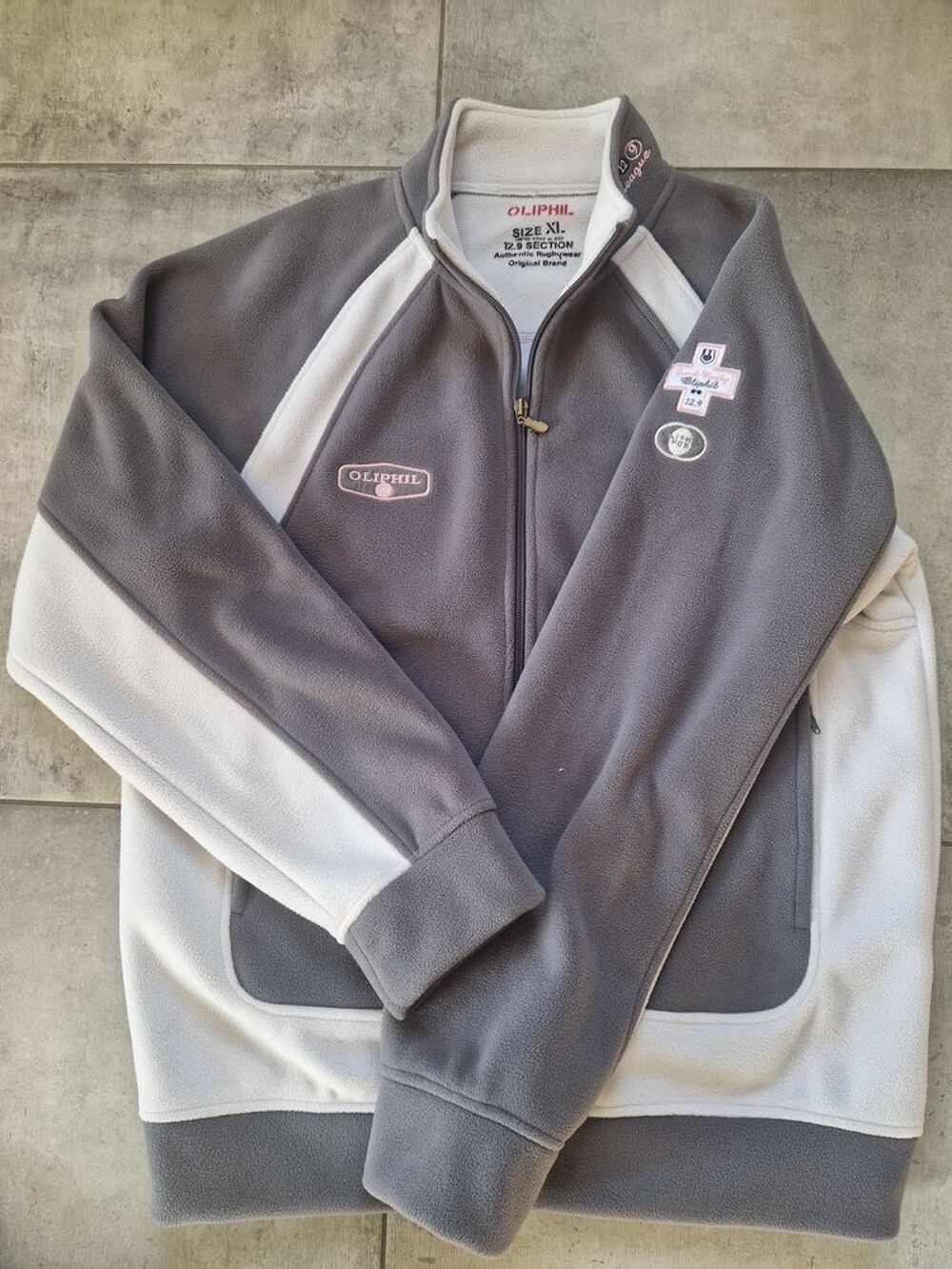 Blouson gris Vêtements