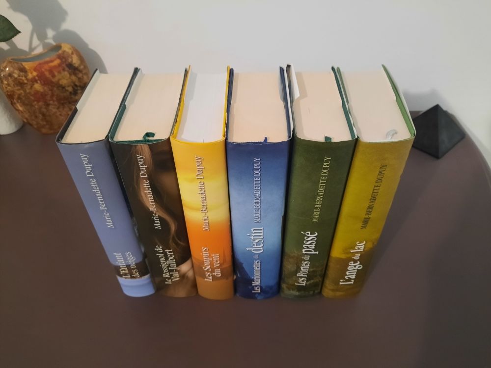 saga en 6 volumes de Marie-Bernadette Dupuy Livres et BD
