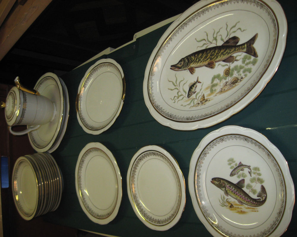 SErvice vaisselle Porcelaine Haviland Limoges Décoration