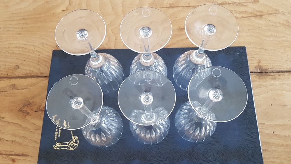 service de 6 verres a eau Décoration