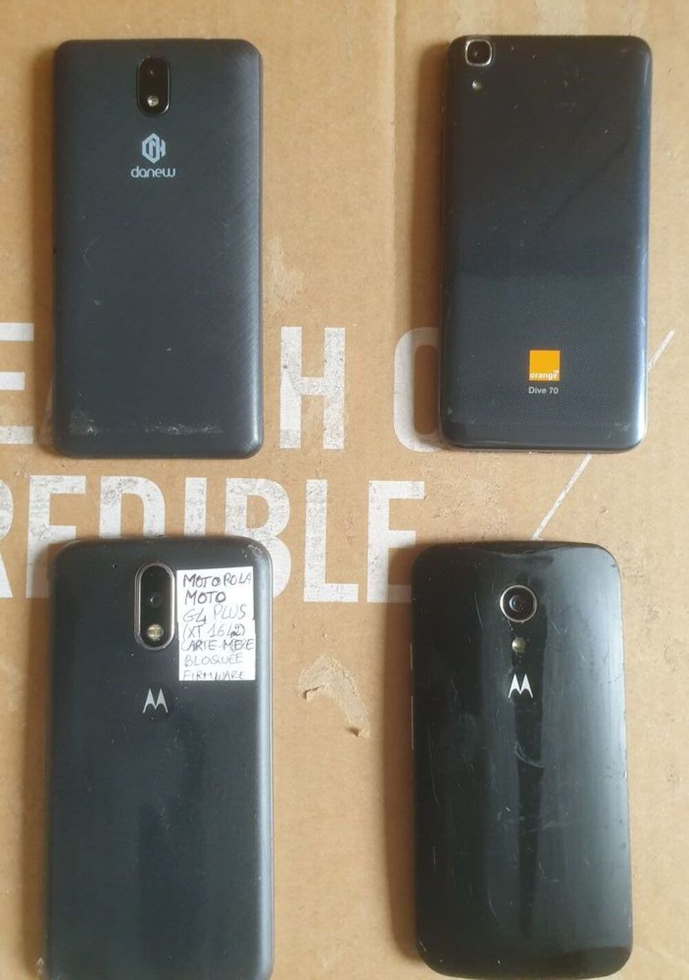 Lot smartphones 18 Téléphones et tablettes