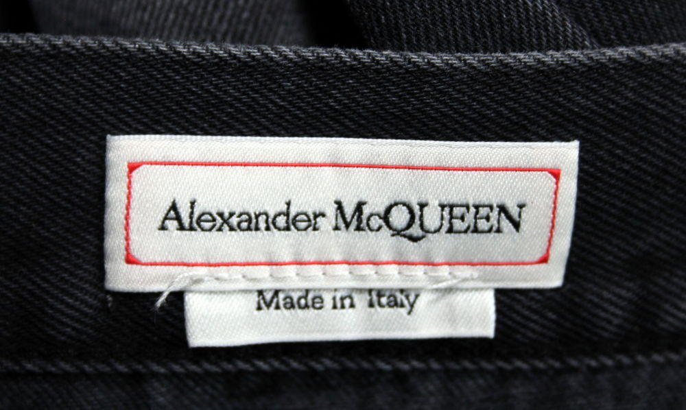 Pantalon denim ALEXANDER MC QUEEN T.52. ou T.L Vêtements