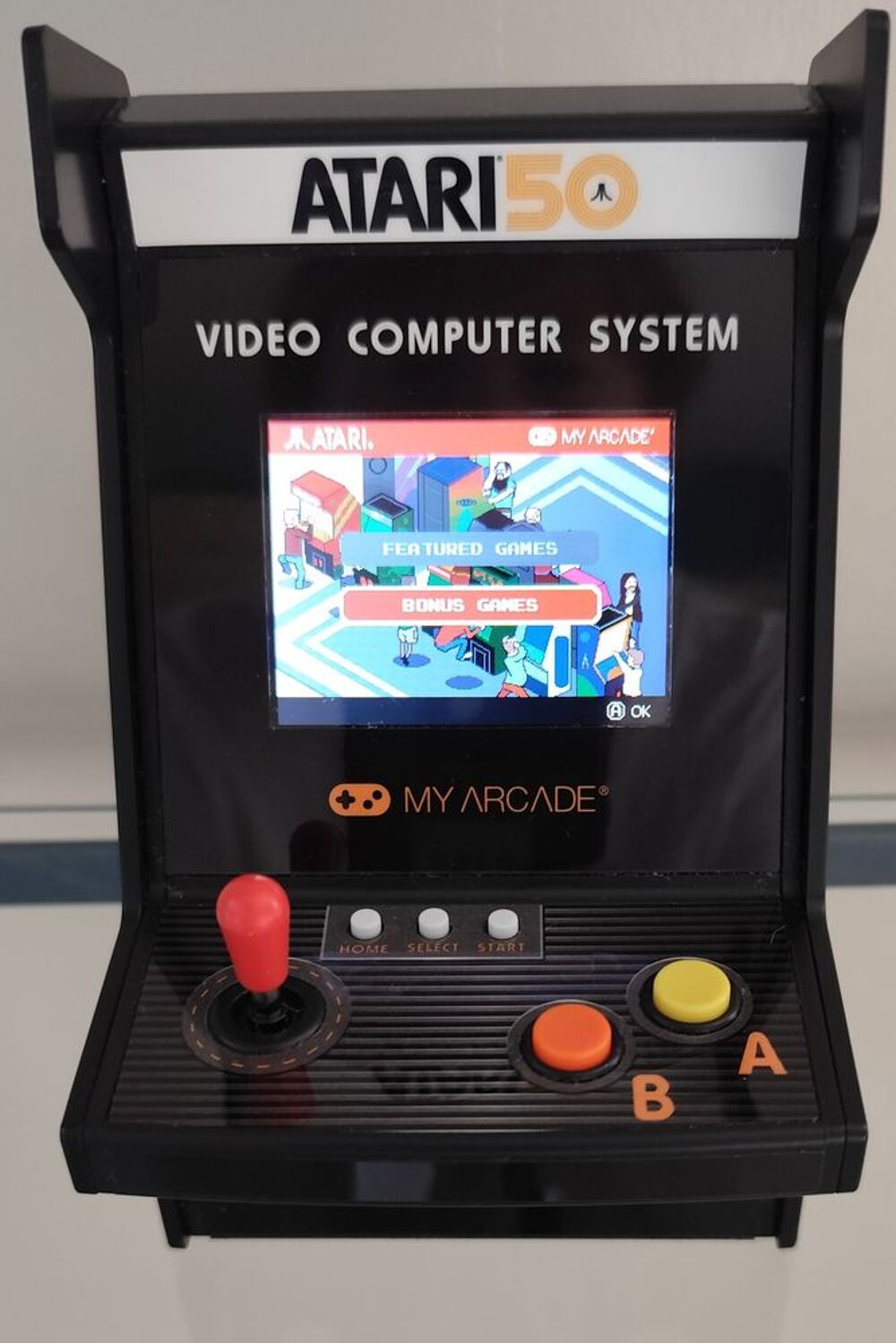 Mini borne d'arcade ATARI 50 Consoles et jeux vidéos
